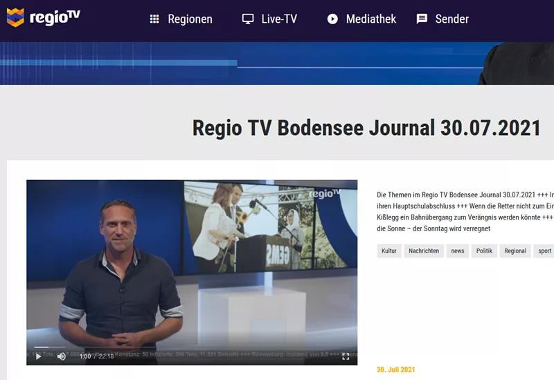 Bildlink zu Regio TV Bodensee